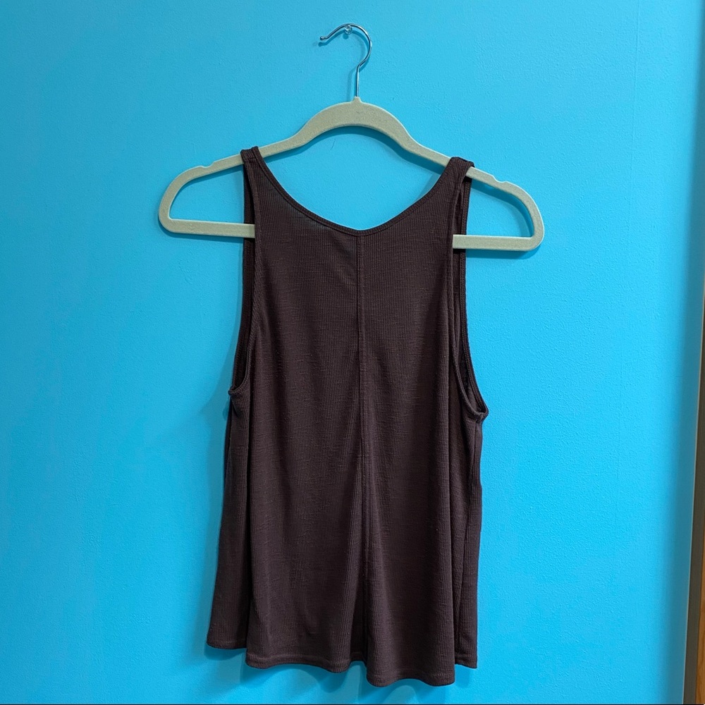 Free People Intimately V Back Tank Top